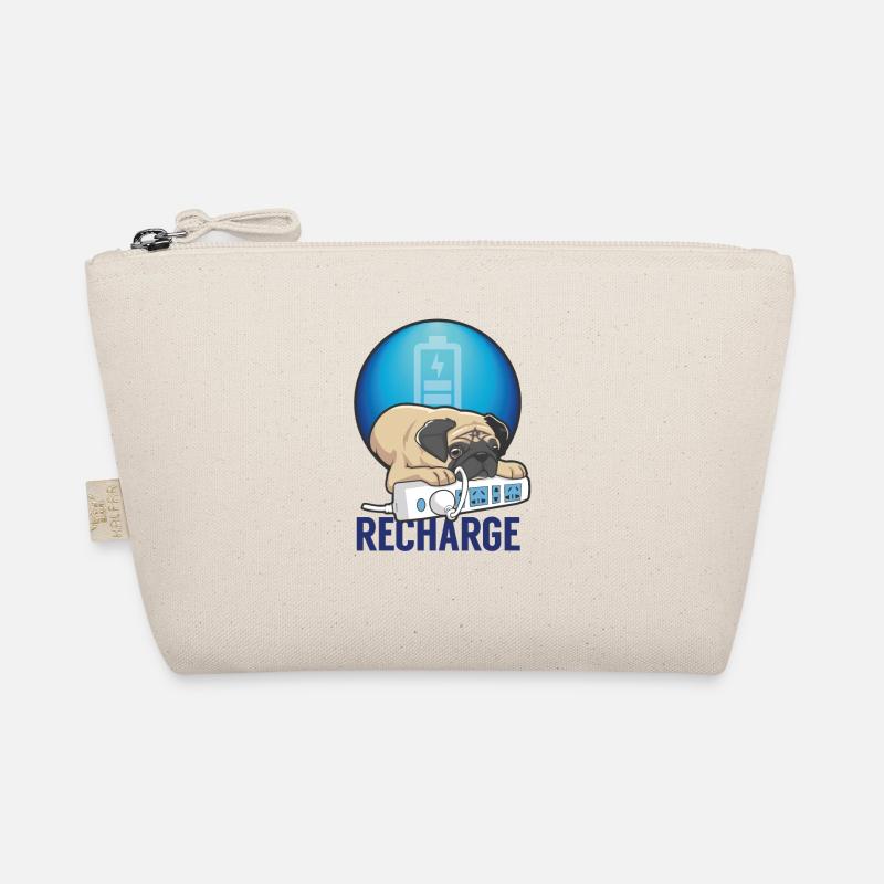 Mops-Aufladen Bio-Täschchen