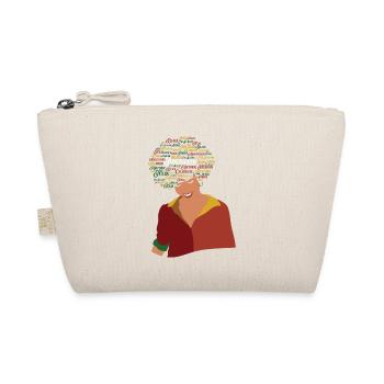 Juneteenth Black History Day Pride Gift - Organic Pouch - nature - Front