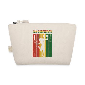Juneteenth Black History Day Pride Gift - Organic Pouch - nature - Front