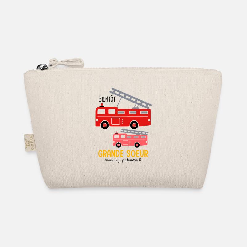 Sapeur Pompier grande soeur naissance bébé pompier Trousse biologique