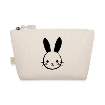 Hase Kaninchen - Bio-Täschchen - Natur - Vorne