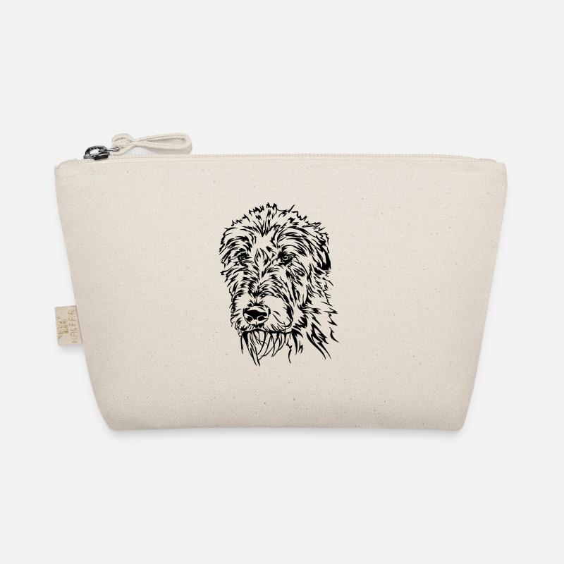 IRISH WOLFHOUND Irish Wolfhound Wilsigns dogs Organic Pouch