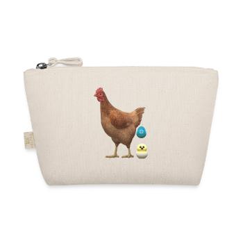 Poulet avec des poussins - Trousse biologique - nature - Devant