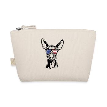 PHARAOH HOUND America Flag Dogs Wilsigns - Organic Pouch - nature - Front