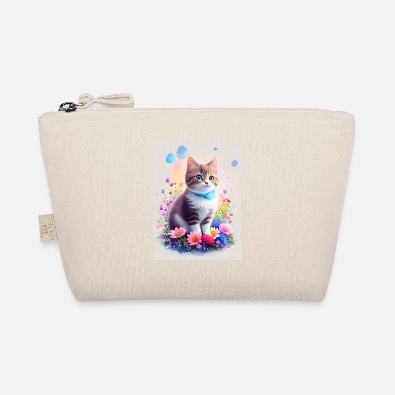 Süßes Kätzchen Bio-Täschchen