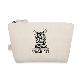 Bengal La vie de chat est meilleure Chats de chat Wilsigns - Trousse biologique - nature - Devant