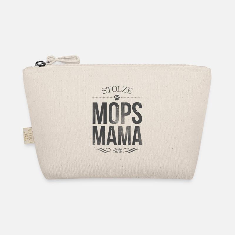 Stolze Mopsmama Bio-Täschchen