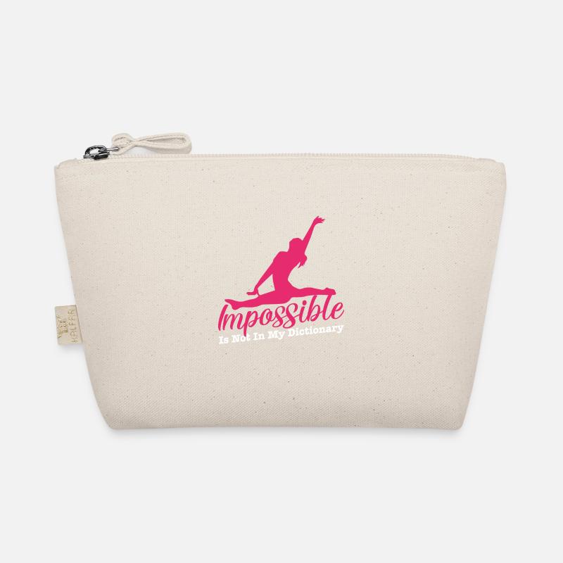 Turnerin Akrobatik Sport Mädchen Geschenk Bio-Täschchen