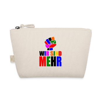 Wir sind mehr - Bio-Täschchen - Natur - Vorne