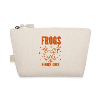 Frosch - Amphibie Tier - Bio-Täschchen - Natur - Vorne