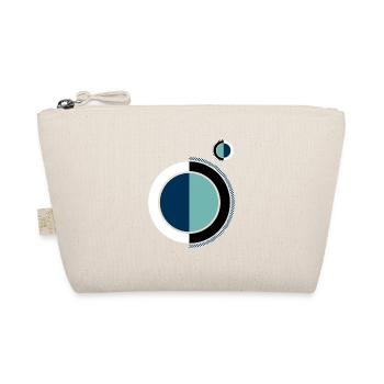 Non-figurative design | Pioneer Series | "Poppy" - Organic Pouch - nature - Front