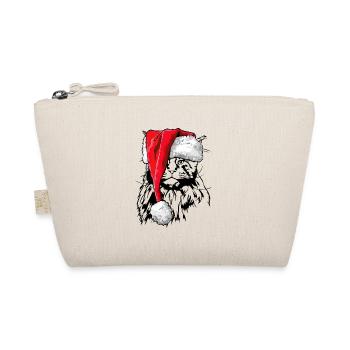 Père Noël Maine Coon Noël chat Wilsigns - Trousse biologique - nature - Devant