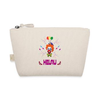 Carnaval | Clown | Helau Drôle | Carnaval - Trousse biologique - nature - Devant