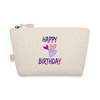 ALLES GUTE ZUM GEBURTSTAG. JAHRESTAG. - Bio-Täschchen - Natur - Vorne