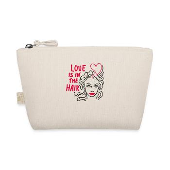 love hair - Organic Pouch - nature - Front