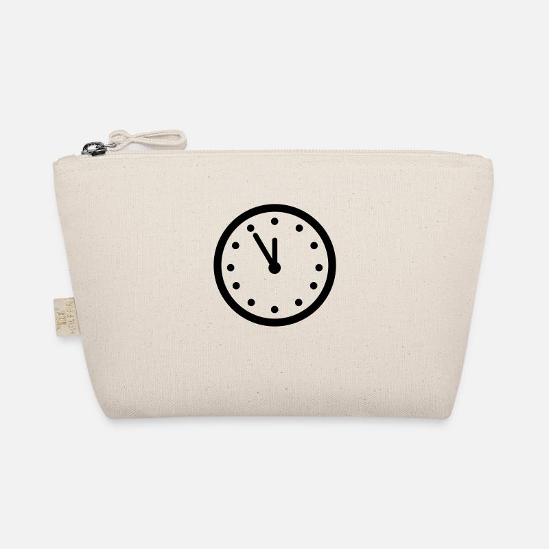 Clock - Line Organic Pouch