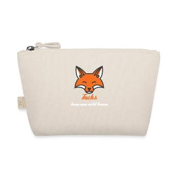 Fuchs kann man nicht lernen - Bio-Täschchen - Natur - Vorne