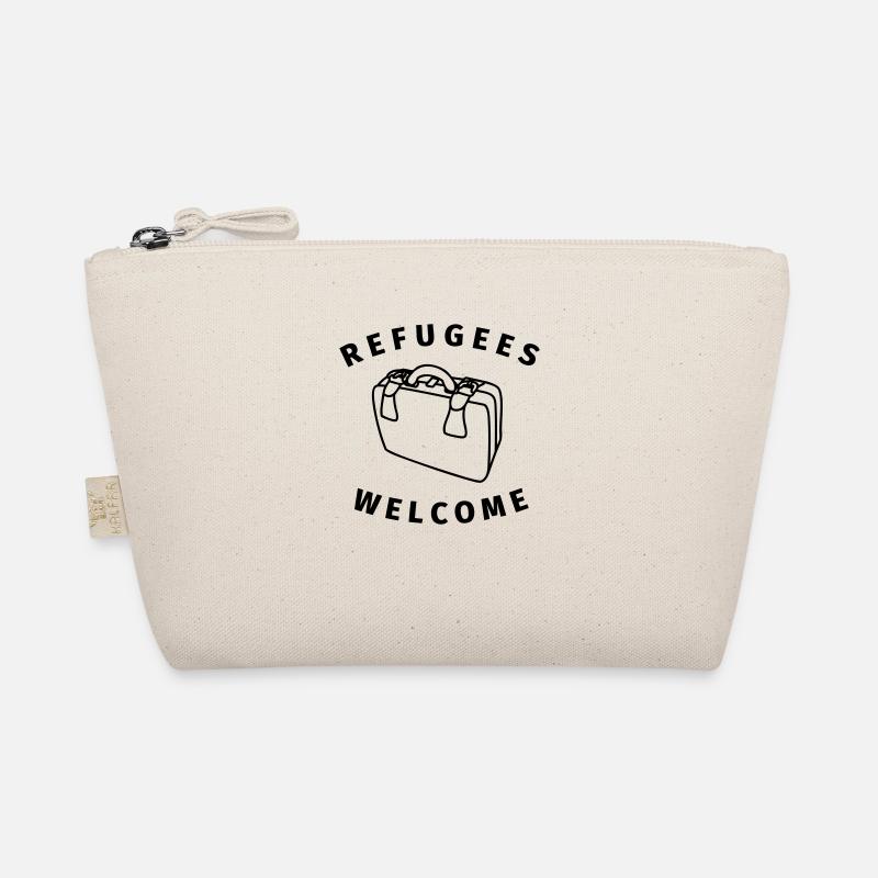 refugees welcome Organic Pouch