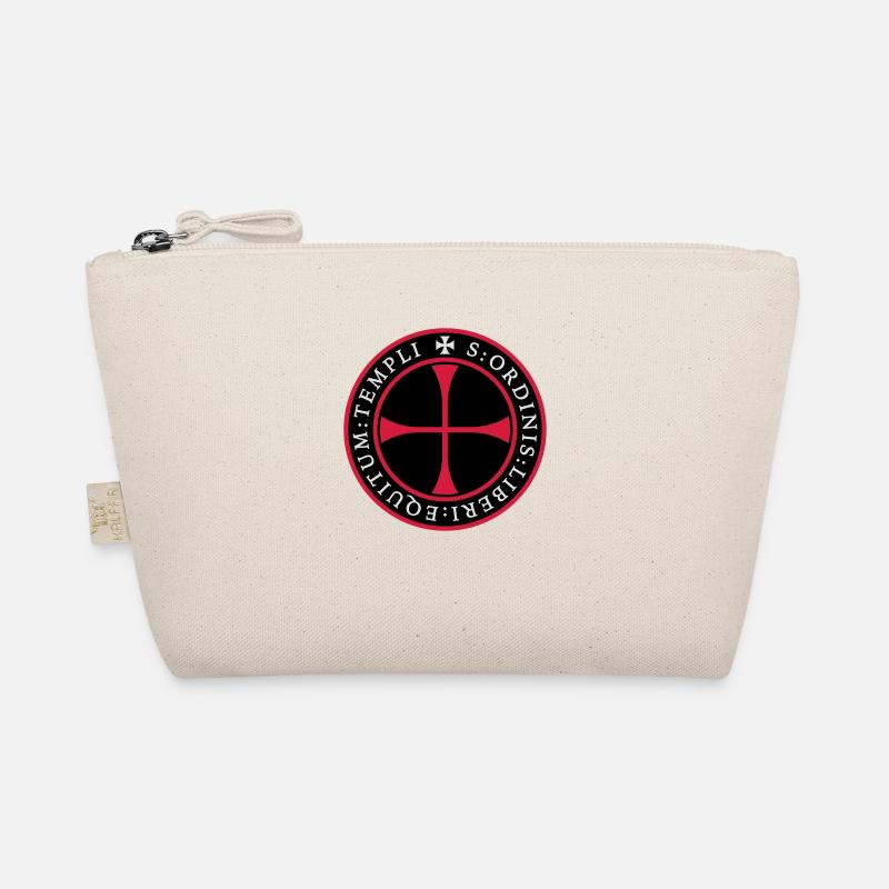 Knight Templar seal - Bio-Täschchen - Natur