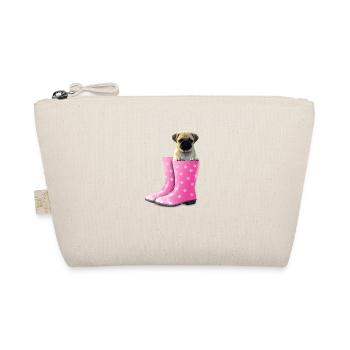 Mops - Bio-Täschchen - Natur - Vorne