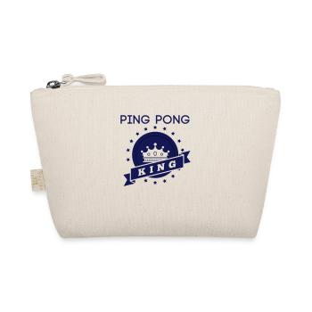 ping pong king - Bio-Täschchen - Natur - Vorne