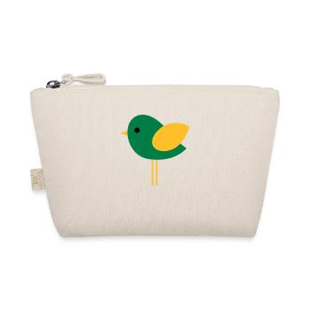 Vogel - Bio-Täschchen - Natur - Vorne