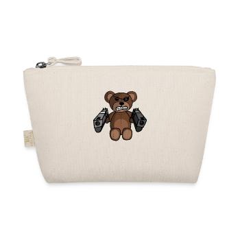 Gun Teddy - Organic Pouch - nature - Front