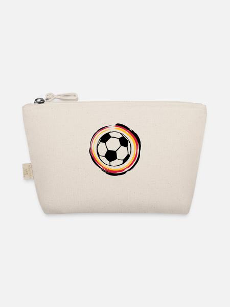 Fussball (Deutschland) - Bio-Täschchen - Natur