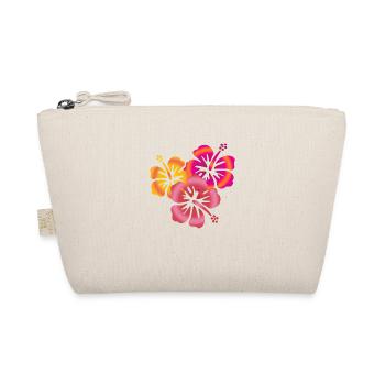 BALI Hibiscus flowers - Organic Pouch - nature - Front