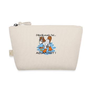désolé mais j'ai aqua poney! - Trousse biologique - nature - Devant