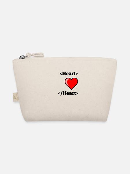 Html Heart - Trousse biologique - nature