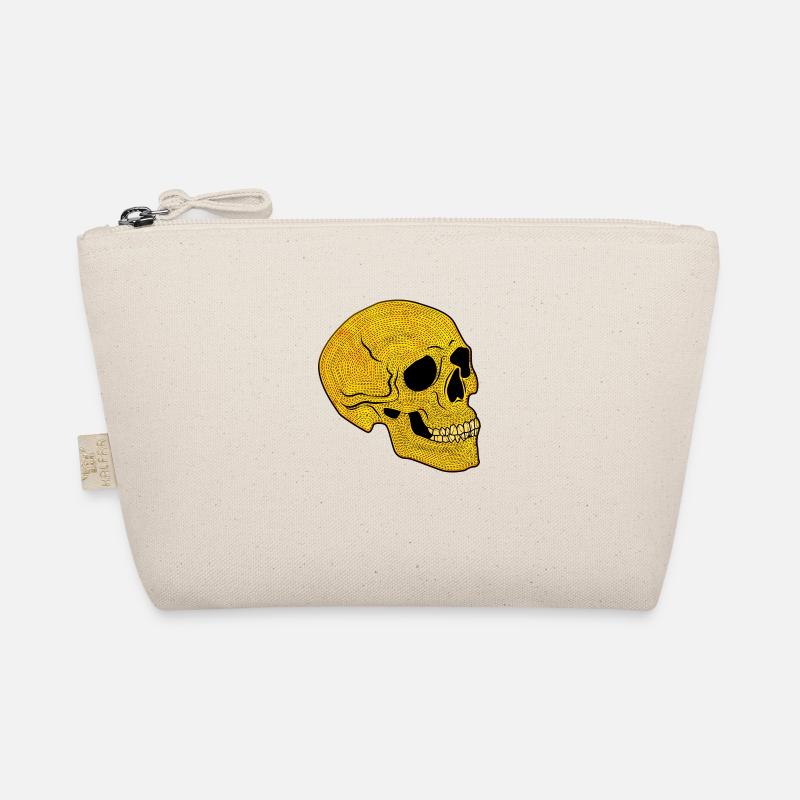YellowSkull - Bio-Täschchen - Natur
