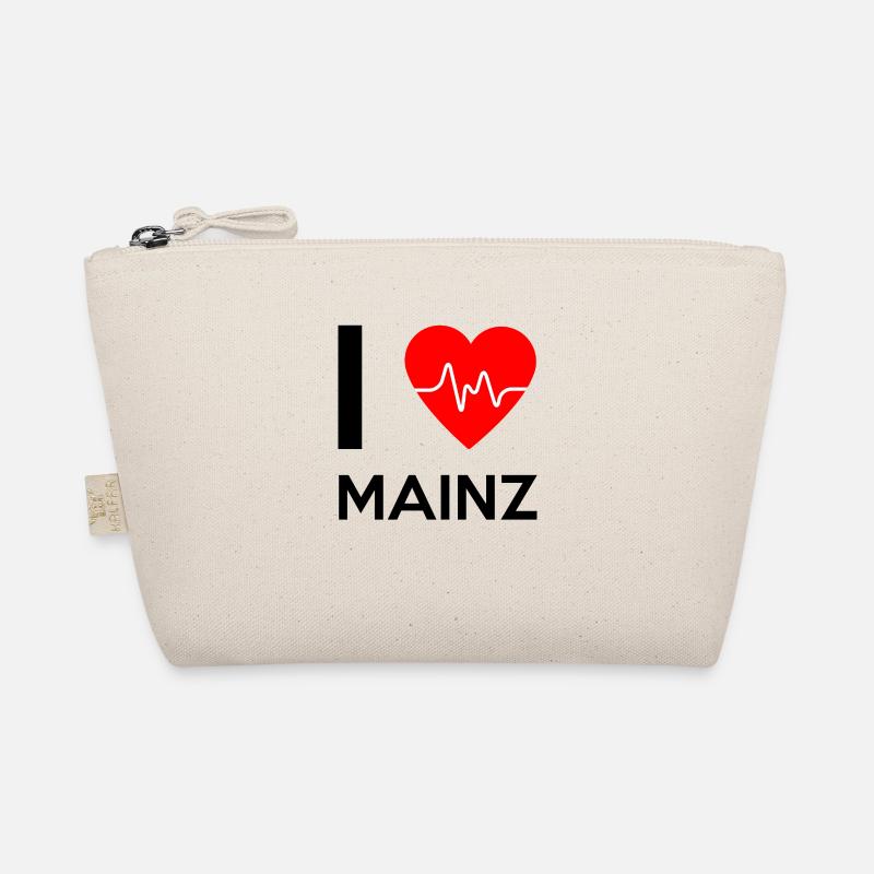 I Love Mainz - Ich liebe Mainz - Bio-Täschchen - Natur