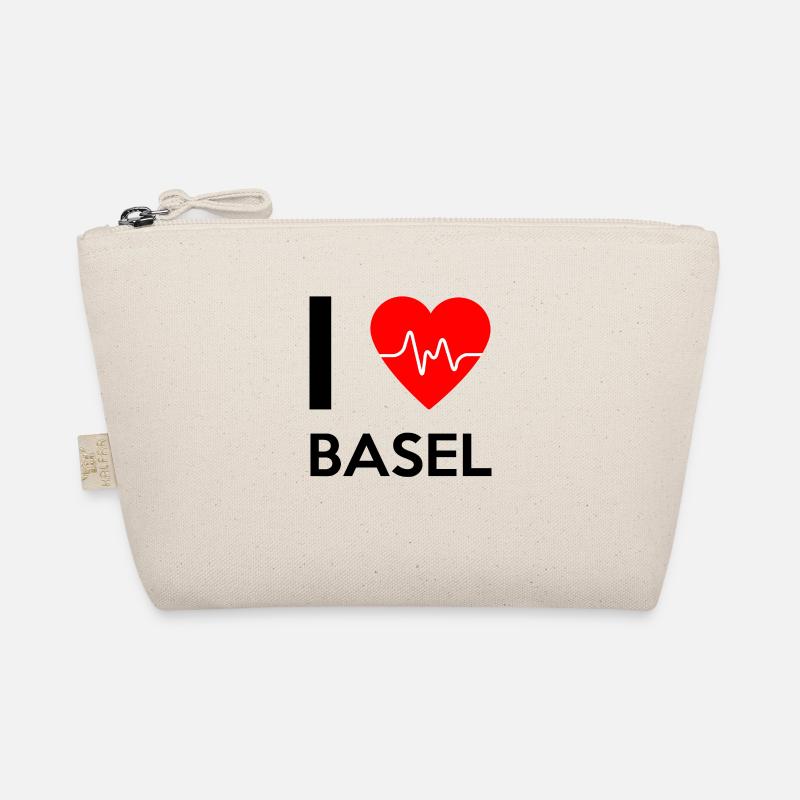 I Love Basel - Ich liebe Basel Bio-Täschchen