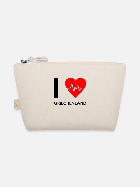 I Love Greece - I love Grèce - Trousse biologique - nature