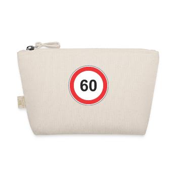 Road sign 60 - Organic Pouch - nature - Front