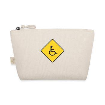 Road Sign for invalids - Organic Pouch - nature - Front
