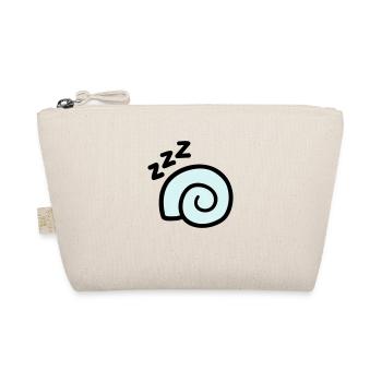 Sleeping snail - Organic Pouch - nature - Front