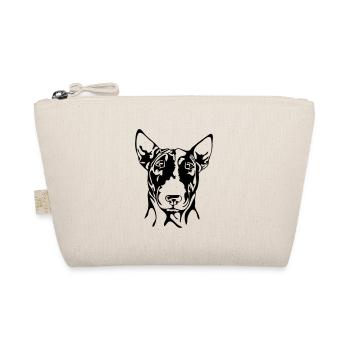 BULLTERRIER Bull Terrier Hunde Hund Wilsigns - Bio-Täschchen - Natur - Vorne