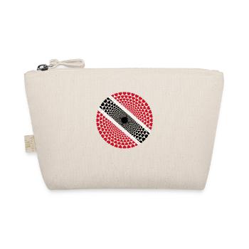 Trinidad Tobago Trinidad Tobago Love HEART Mandala - Organic Pouch - nature - Front