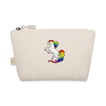 Zombie unicorn - Organic Pouch - nature - Front