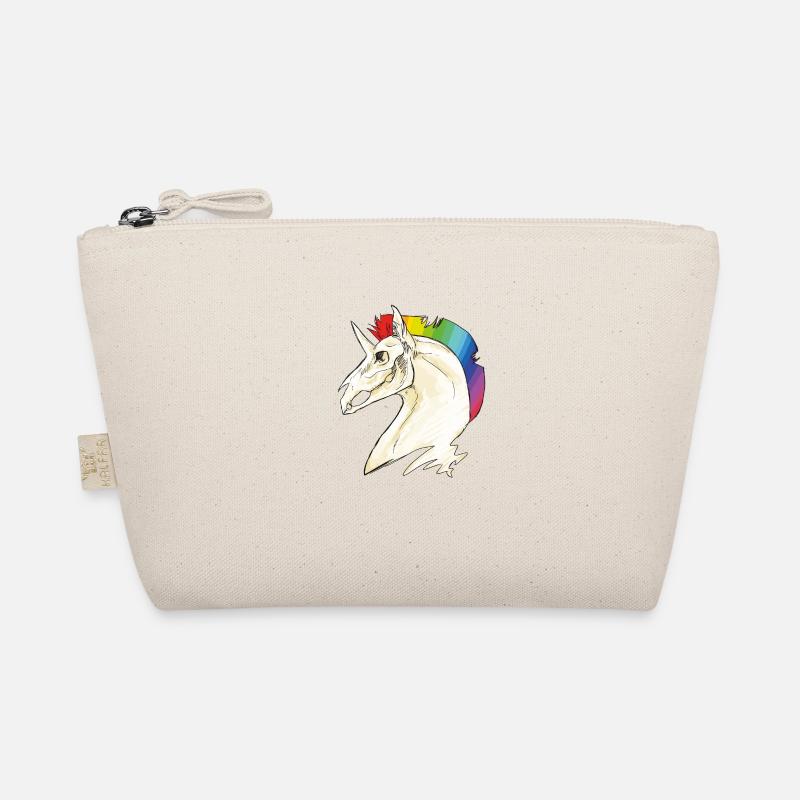Unicorn skull Organic Pouch
