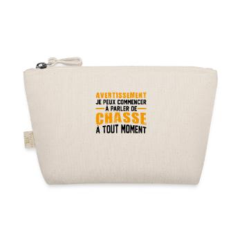 Avertissement Chasse - Trousse biologique - nature - Devant