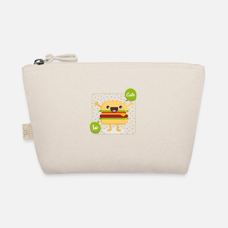 cute hamburger Organic Pouch