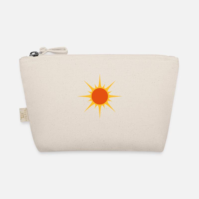 Sonne - Bio-Täschchen - Natur