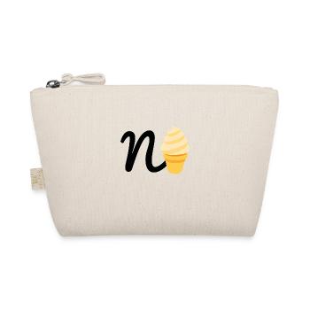 N+Ice = N🍦 - Fresh Festival & Party Motiv - Bio-Täschchen - Natur - Vorne