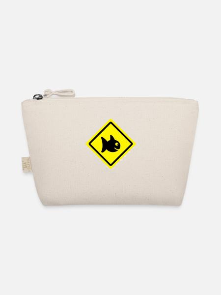 fish roadsign - Organic Pouch - nature - Front
