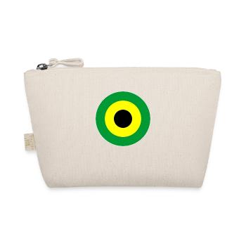 Jamaika Jamaica Reggae & Ska Mod Target - Bio-Täschchen - Natur - Vorne