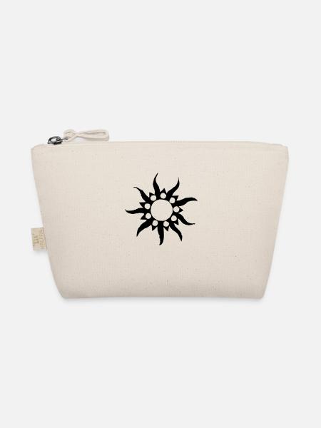 tribal sun - Bio-Täschchen - Natur