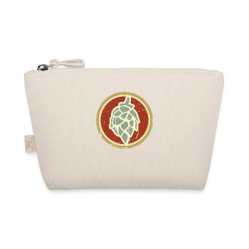 Hopfen Retro - Bio-Täschchen - Natur - Vorne
